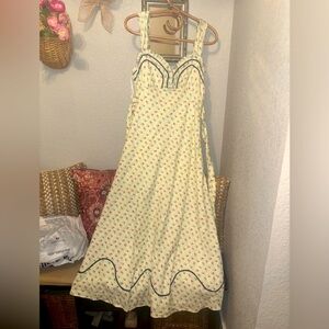 Free People Sweet Hearts Maxi Dress size xs